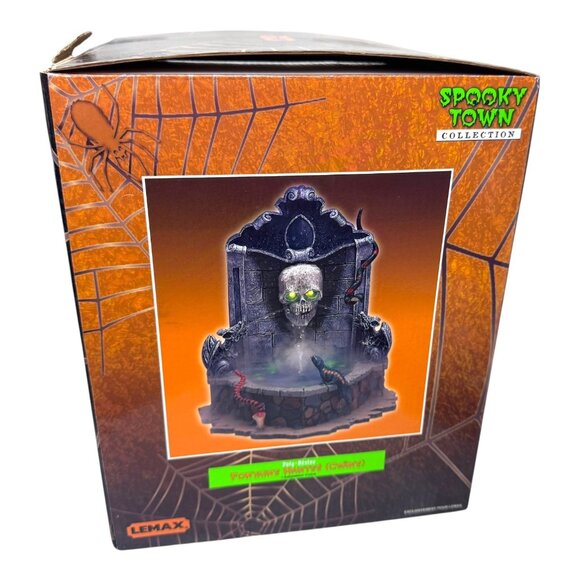 LEMAX SPOOKY TOWN HALLOWEEN VILLAGE LIGHTED SKULL CAVE QUARRY #14822 2021 READ - Picture 8 of 8